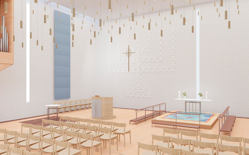 Solvang Kirke visualisering