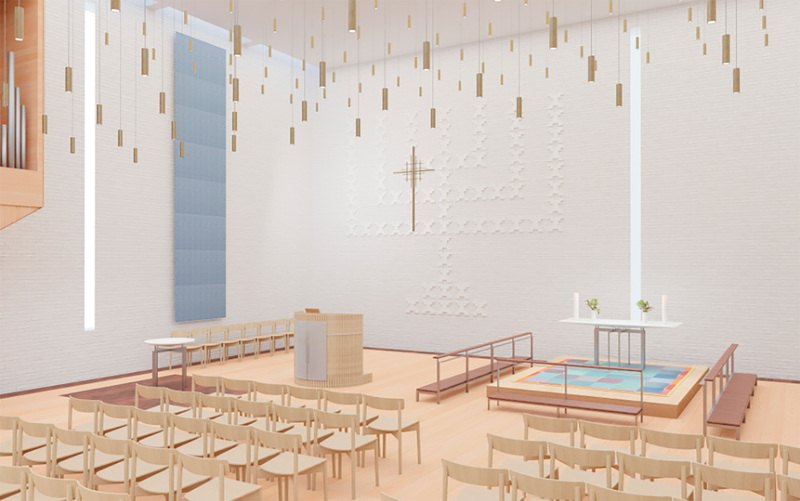 Solvang Kirke visualisering